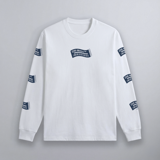CERTIFIED TAG WHITE HEAVY LONG SLEEVE